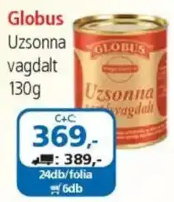 ÁRKLUB Globus Uzsonna vagdalt ajánlat