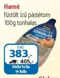 ÁRKLUB Hamé füstölt ízű pástétom ajánlat