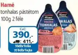 ÁRKLUB Hamé tonhalas pástétom ajánlat
