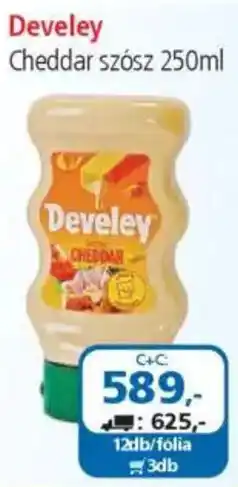 ÁRKLUB Develey Cheddar szósz ajánlat