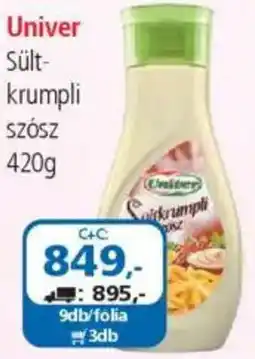 ÁRKLUB Univer Sültkrumpli ajánlat