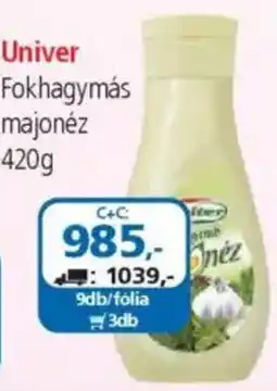 ÁRKLUB Univer Fokhagymás majonéz ajánlat