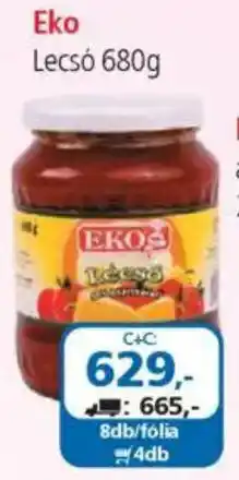 ÁRKLUB Eko Lecsó ajánlat