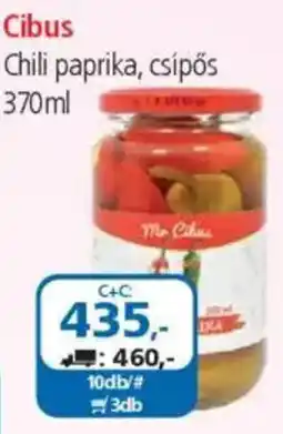 ÁRKLUB Cibus Chili paprika, csípős ajánlat