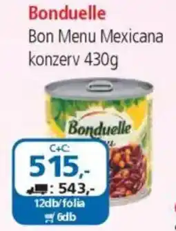 ÁRKLUB Bonduelle Bon Menu Mexicana konzerv ajánlat