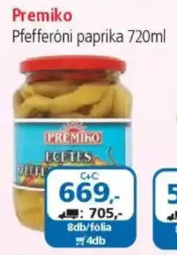 ÁRKLUB Premiko Pfefferóni paprika ajánlat