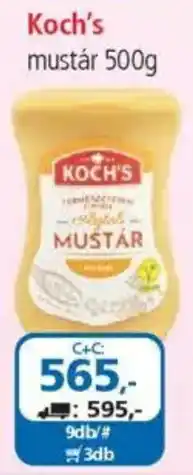 ÁRKLUB Koch's mustár ajánlat