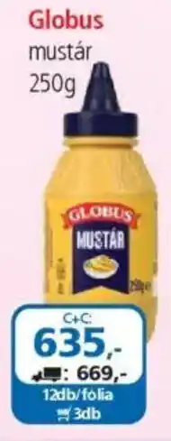 ÁRKLUB Globus mustár ajánlat