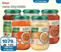 ÁRKLUB Knorr mártás ajánlat