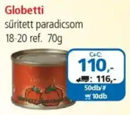 ÁRKLUB Globetti sűrített paradicsom ajánlat