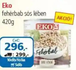 ÁRKLUB Eko fehérbab sós lében ajánlat