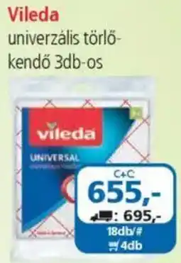 ÁRKLUB Vileda univerzális törlő- kendő ajánlat