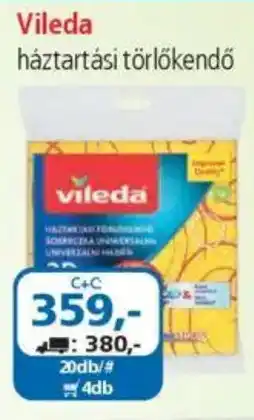 ÁRKLUB Vileda háztartási törlőkendő ajánlat