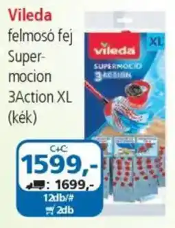 ÁRKLUB Vileda felmosó fej Super-mocion 3Action XL ajánlat