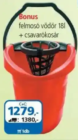 ÁRKLUB Bonus felmosó vödör + csavarókosár ajánlat