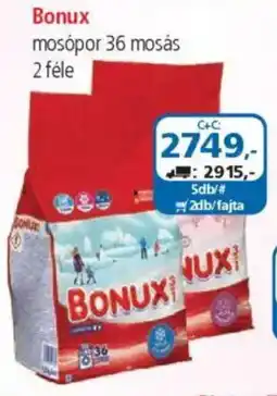ÁRKLUB Bonux mosópor ajánlat