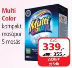 ÁRKLUB Multi Color kompakt mosópor ajánlat