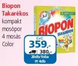 ÁRKLUB Biopon Takarékos kompakt mosópor ajánlat