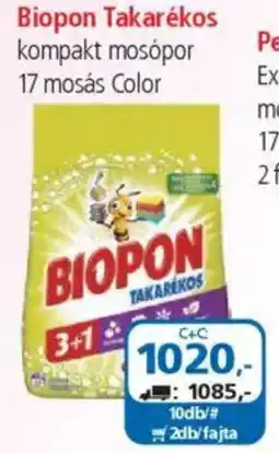ÁRKLUB Biopon Takarékos kompakt mosópor ajánlat