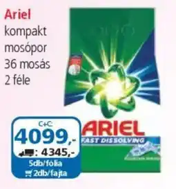ÁRKLUB Ariel kompakt mosópor ajánlat