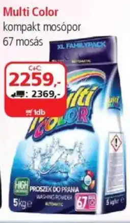 ÁRKLUB Multi Color kompakt mosópor ajánlat
