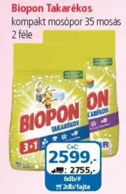 ÁRKLUB Biopon Takarékos kompakt mosópor ajánlat