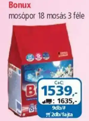 ÁRKLUB Bonux mosópor ajánlat