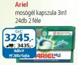 ÁRKLUB Ariel mosógél kapszula 3in1 ajánlat