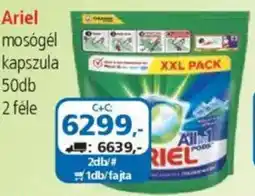 ÁRKLUB Ariel mosógél kapszula ajánlat