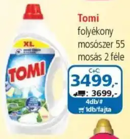 ÁRKLUB Tomi folyékony mosószer ajánlat