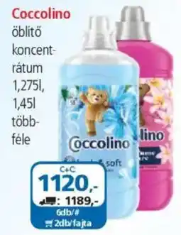ÁRKLUB Coccolino öblítő koncentrátum ajánlat