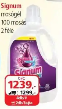 ÁRKLUB Signum mosógél ajánlat