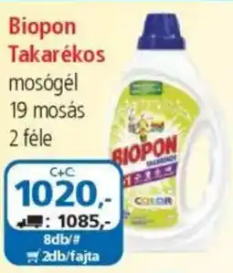 ÁRKLUB Biopon Takarékos mosógél ajánlat