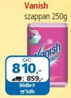 ÁRKLUB Vanish szappan ajánlat