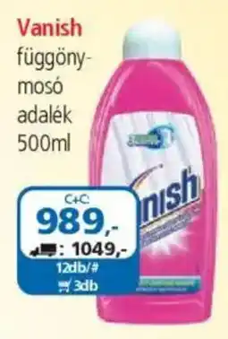ÁRKLUB Vanish függönymosó adalék ajánlat