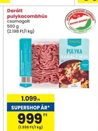 Interspar Darált pulykacombhús ajánlat