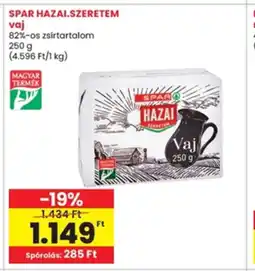 Interspar SPAR HAZAI.SZERETEM vaj ajánlat