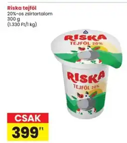 Interspar Riska tejföl ajánlat