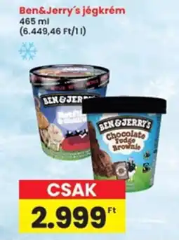 Interspar Ben&Jerry's jégkrém ajánlat
