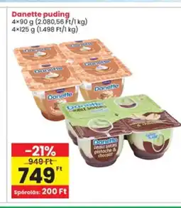 Interspar Danette puding ajánlat