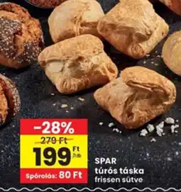 Interspar SPAR túrós táska ajánlat