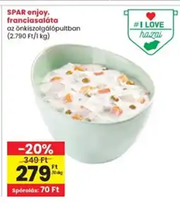 Interspar SPAR enjoy. franciasaláta ajánlat