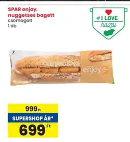 Interspar SPAR enjoy. nuggetses bagett ajánlat