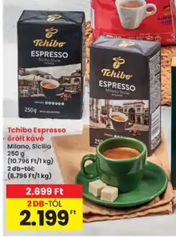 Interspar Tchibo Espresso örölt kávé ajánlat