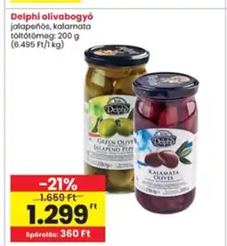 Interspar Delphi olívabogyó ajánlat