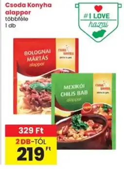 Csoda Konyha alappor