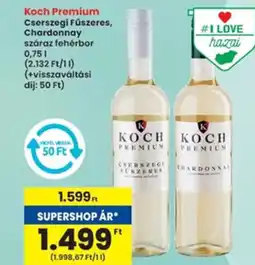 Interspar Koch Premium Cserszegi Fűszeres, Chardonnay ajánlat