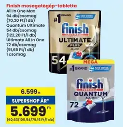 Interspar Finish mosogatógép-tabletta ajánlat