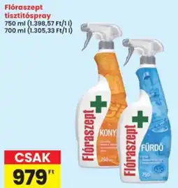 Interspar Flóraszept tisztítóspray ajánlat