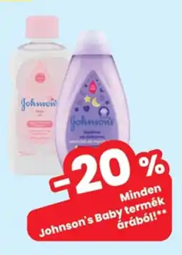 Interspar Minden Johnson's Baby termék ajánlat